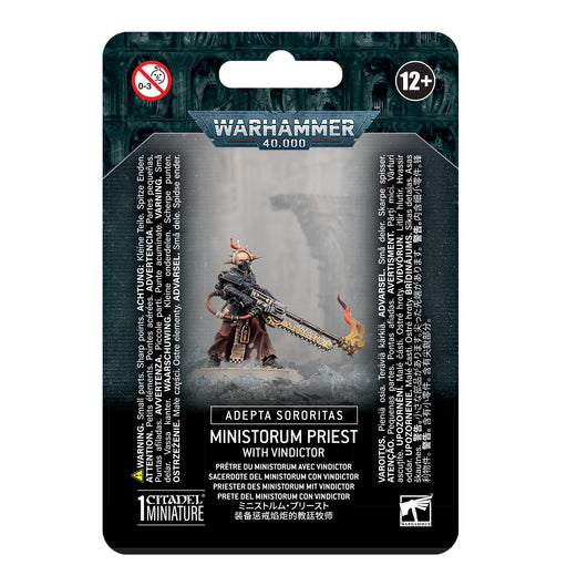 Warhammer 40k: Adepta Sororitas - Ministorum Priest with Vindicator - for just $34.99! 