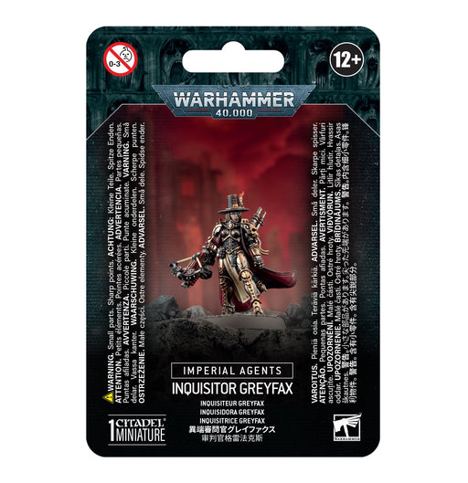 Warhammer 40K: Imperial Agents - Inquisitor Greyfax - for just $35! 