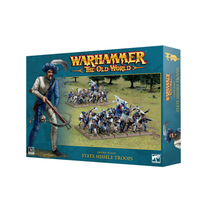 Warhammer: The Old World - Empire of Man - State Missile Troops - for just $90! 