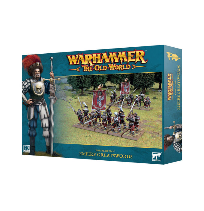 Warhammer: The Old World - Empire of Man - Empire Greatswords - for just $90! 