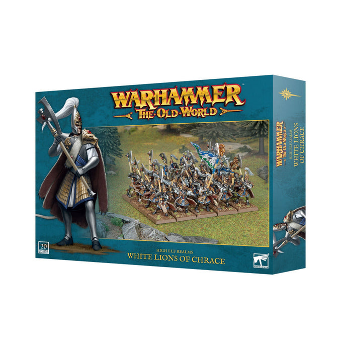 Warhammer: The Old World - High Elf Realms - White Lions of Chrace - for just $89! 