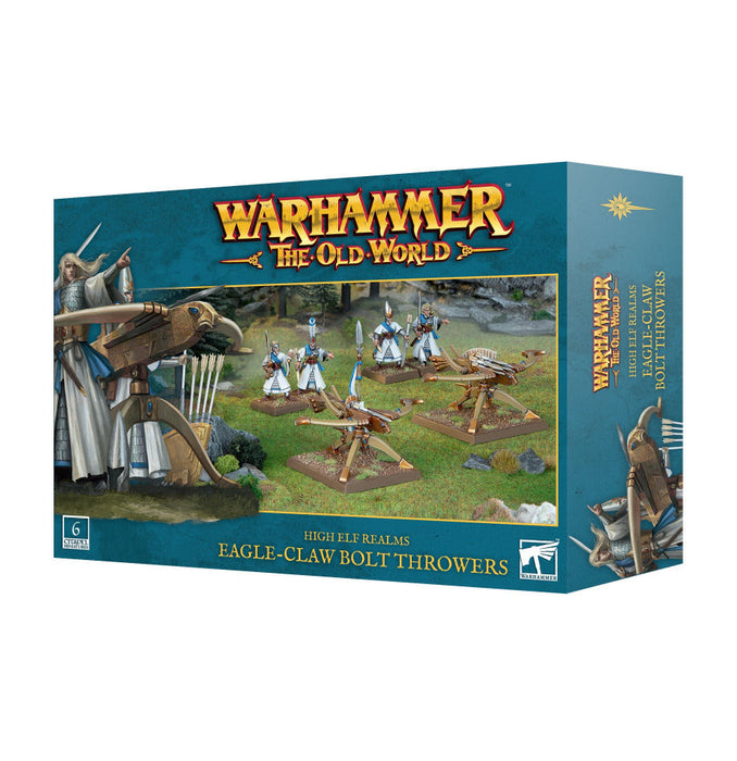 Warhammer: The Old World - High Elf Realms - Eagle Claw Bolt Throwers - for just $60! 