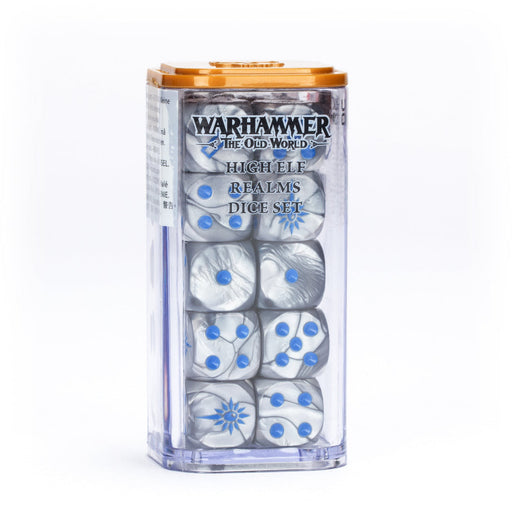 Warhammer: The Old World - High Elf Realms Dice Set - for just $44! 