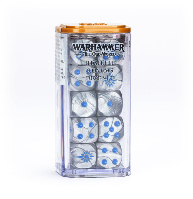 Warhammer: The Old World - High Elf Realms Dice Set - for just $44! 