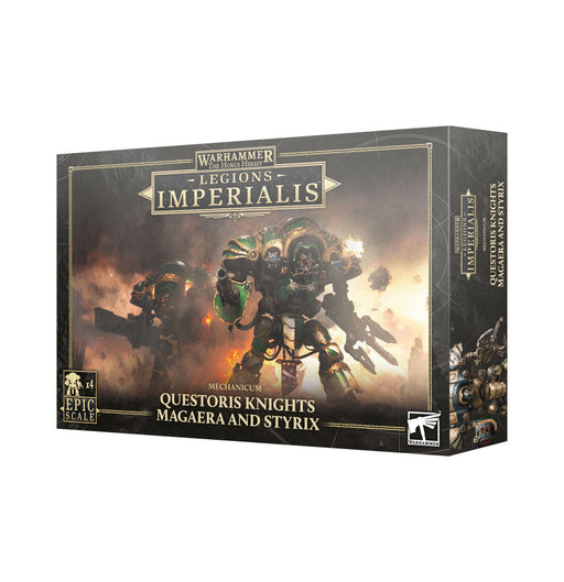 Warhammer Legions Imperialis: Mechanicum Knights Magaera & Styrix - for just $53! 