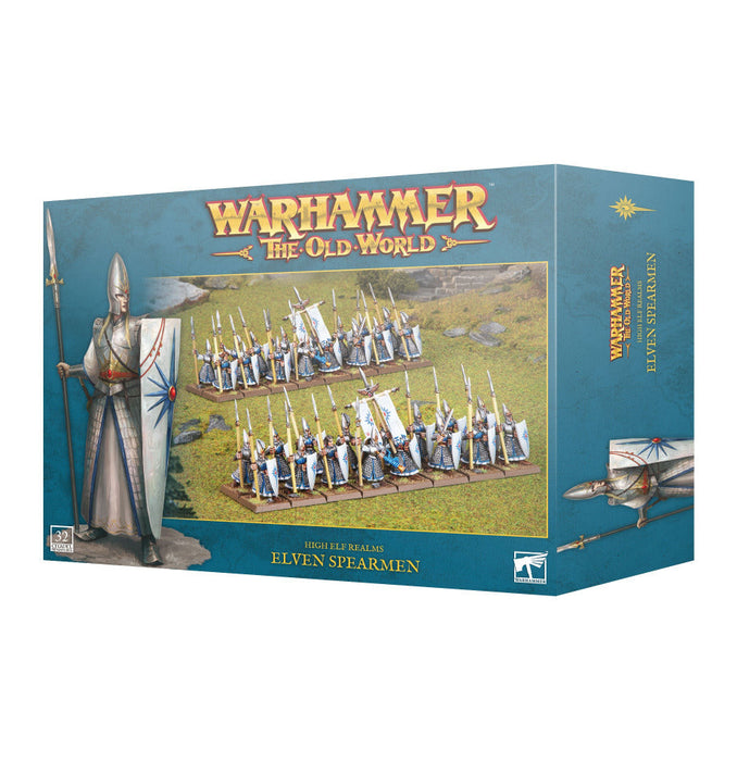 Warhammer: The Old World - High Elf Realms - Elven Spearmen - for just $90! 