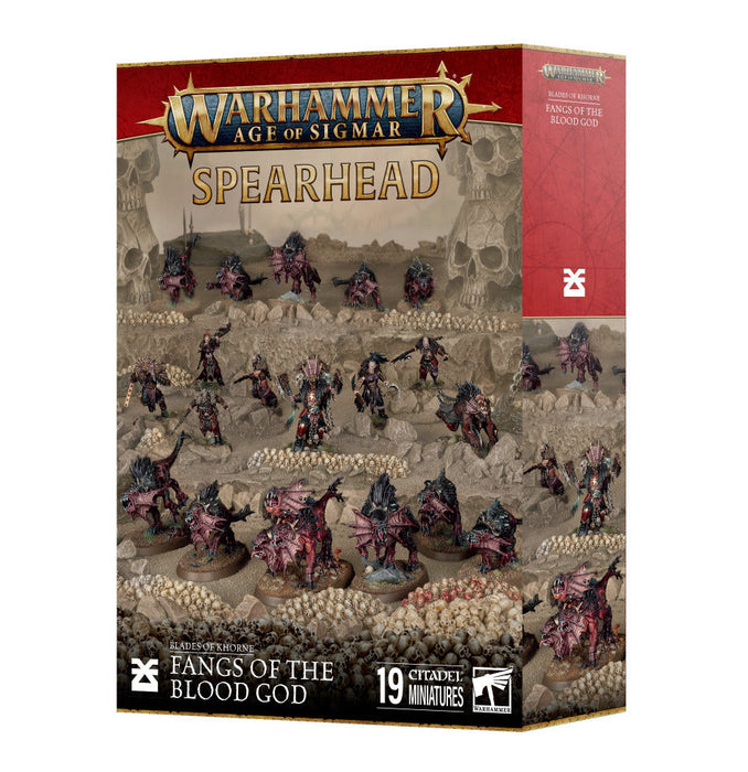 Warhammer: Blades of Khorne Spearhead - Fangs of the Blood God - for just $150! 