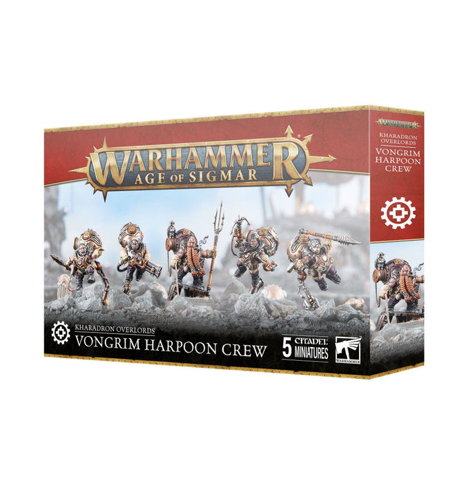 Warhammer: Kharadron Overlords - Vongrim Harpoon Crew - for just $60! 