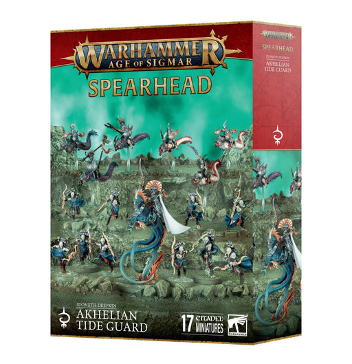 Warhammer: Idoneth Deepkin Spearhead - Akhelian Tide Guard - for just $150! 