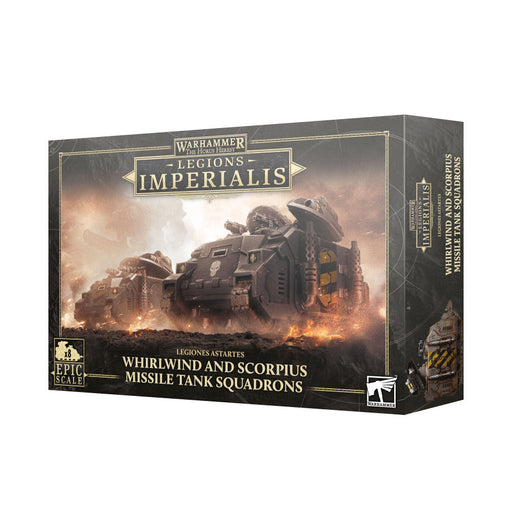 Warhammer Legions Imperialis: Whirlwind and Scorpius Missile Tank Squadron - for just $53! 