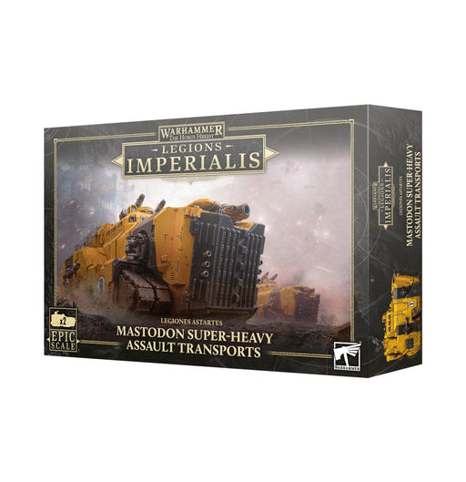 Warhammer Legions Imperialis: Mastodon Super-heavy Assault Transports - for just $53! 