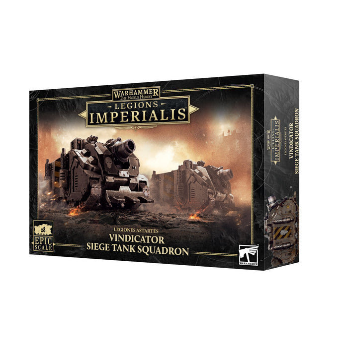 Warhammer Legions Imperialis: Vindicator Siege Tank Squadron - for just $53! 