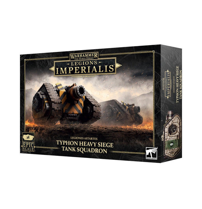 Warhammer Legions Imperialis: Typhon Heavy Siege Tank Squadron - for just $53! 
