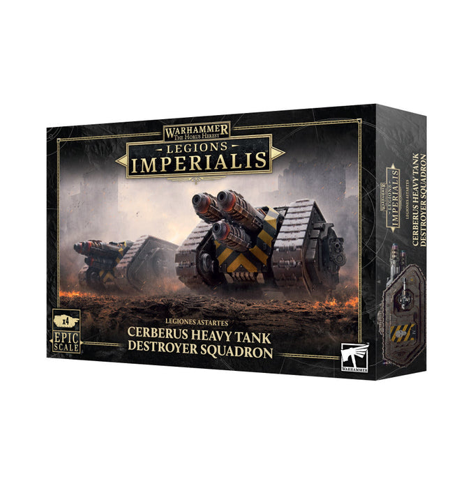 Warhammer Legions Imperialis: Cerberus Super-heavy Tank Destroyer Squadron - for just $53! 