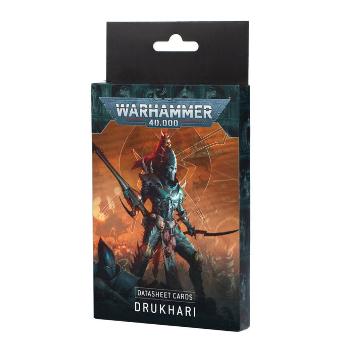 Warhammer 40K: Drukhari - Datasheet Cards - for just $35! 