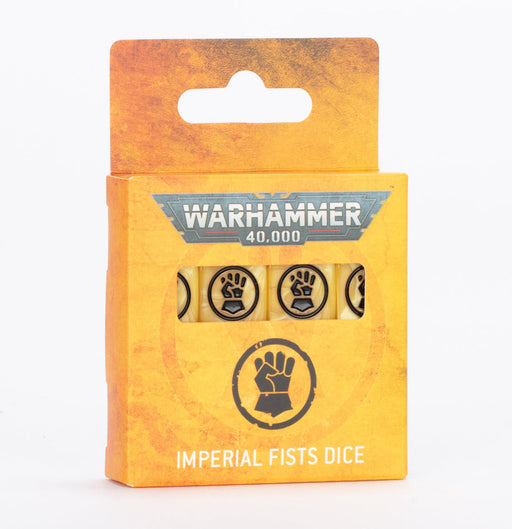 Warhammer 40K: Imperial Fists - Dice Set - for just $34! 