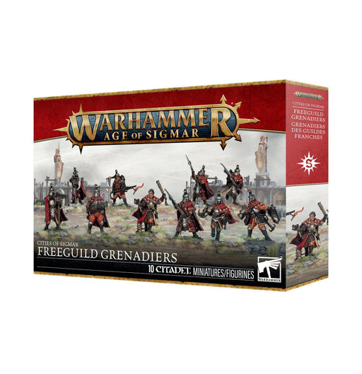 Warhammer: Cities of Sigmar - Freeguild Grenadiers - for just $60! 