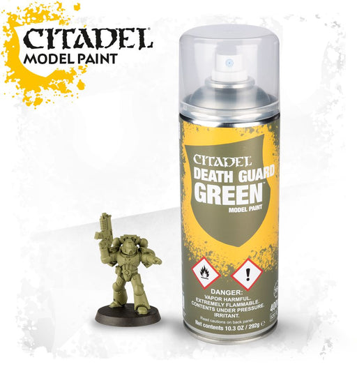 Citadel Color: Spray - Death Guard Green Spray - for just $24! 