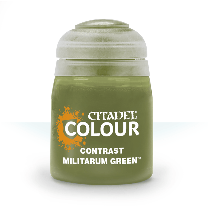 Citadel Color: Contrast - Militarum Green - for just $7.80! 
