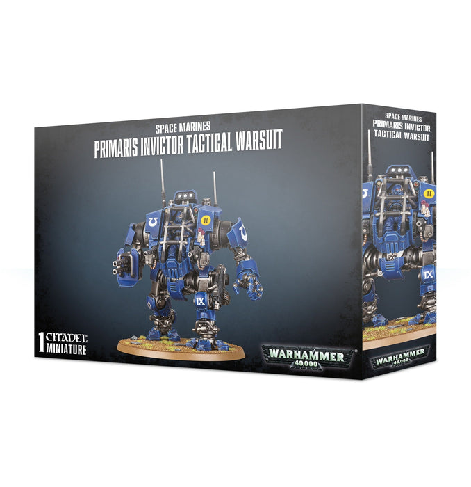 Warhammer 40K: Space Marines - Primaris Invictor Tactical Warsuit - for just $73.50! 