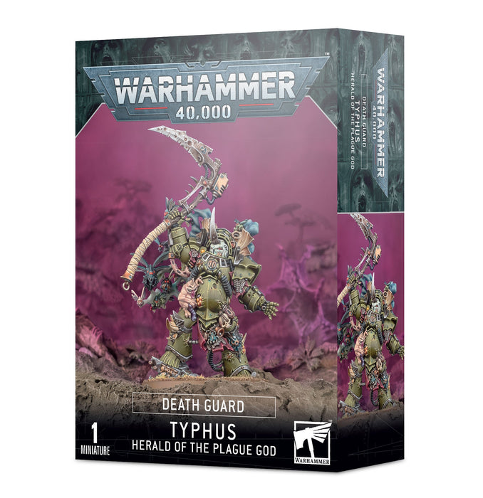 Warhammer 40K: Death Guard - Typhus, Herald of the Plague God - for just $48! 
