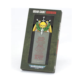 Warhammer 40K: Astra Militarum - Ibram Gaunt Bookmark - Premium Miniatures - Just $18.50! Shop now at Retro Gaming of Denver