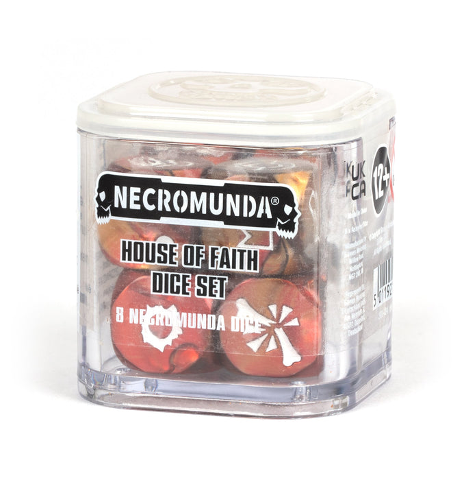 Necromunda: House of Faith - Dice Set - for just $18! 