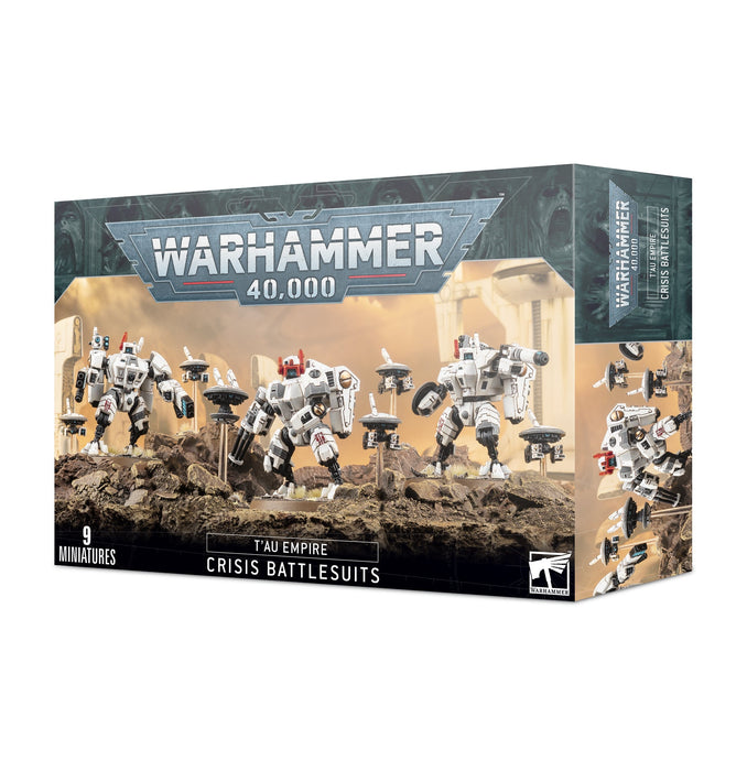 Warhammer 40K: T'au Empire - XV8 Crisis Battlesuit Team - for just $89! 