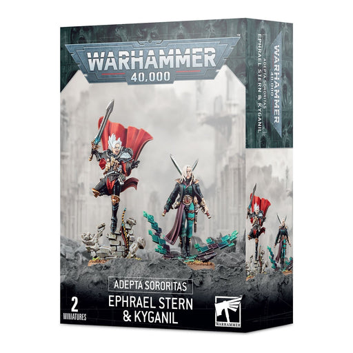 Warhammer 40K: Adepta Sororitas - Daemonifuge – Ephrael Stern & Kyganil - Premium Miniatures - Just $60! Shop now at Retro Gaming of Denver