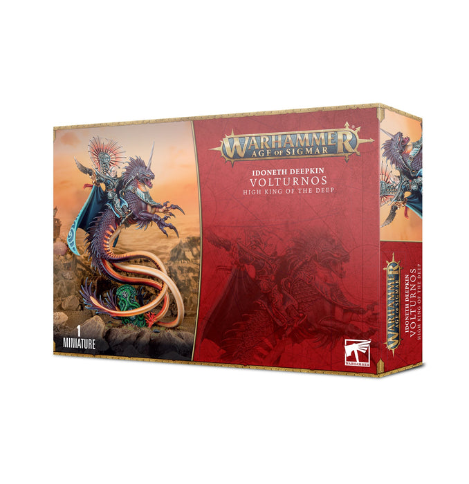 Warhammer: Idoneth Deepkin - Volturnos, High King of the Deep - for just $60! 
