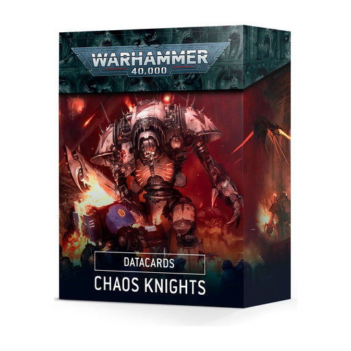 Warhammer 40K: Chaos Knights - Datacards - Just $29! Shop now at Retro Gaming of Denver