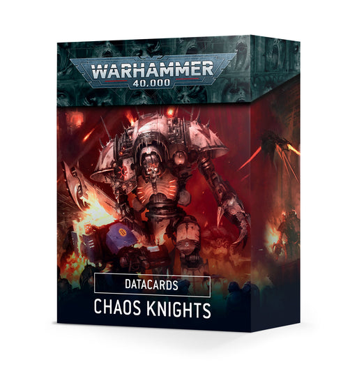 Warhammer 40K: Chaos Knights - Datacards - Just $29! Shop now at Retro Gaming of Denver