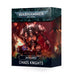 Warhammer 40K: Chaos Knights - Datacards - for just $29! 