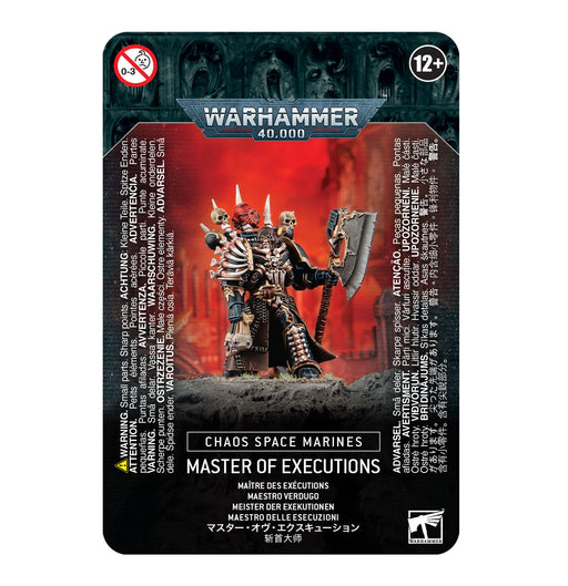 Warhammer 40K: Chaos Space Marines - Master of Executions - Just $35! Shop now at Retro Gaming of Denver