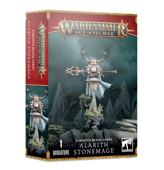 Warhammer: Lumineth Realm-lords - Alarith Stonemage - for just $45! 