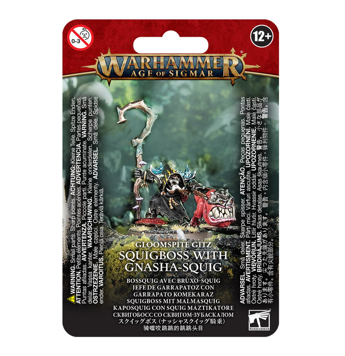 Warhammer: Gloomspite Gitz - Squigboss with Gnasha-squig - Just $35! Shop now at Retro Gaming of Denver