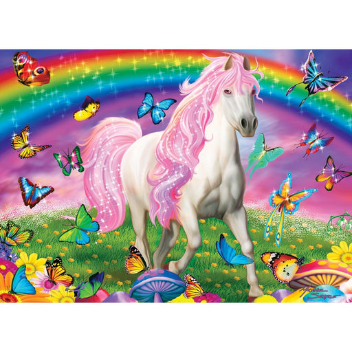 Glow in the Dark - Rainbow World 1000 Piece Jigsaw Puzzle - for just $9.99! 