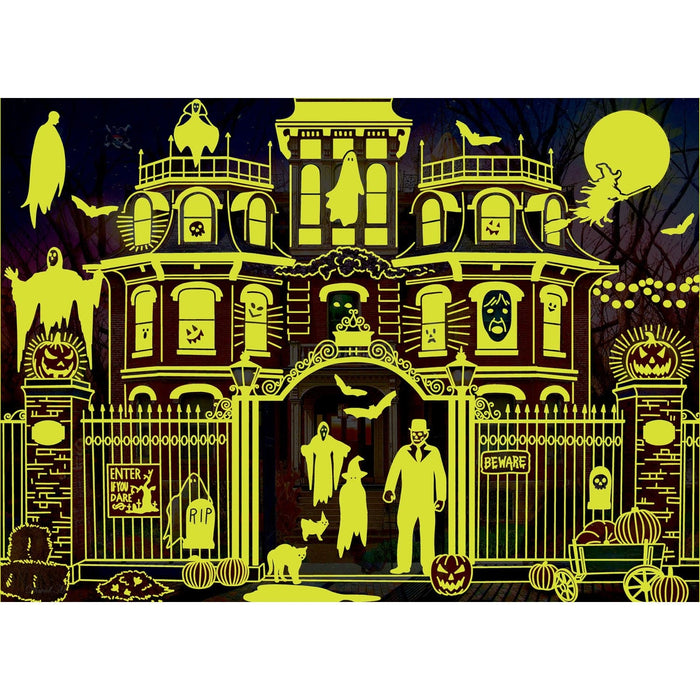 Glow in the Dark - Haunted House on the Hill 1000 Piece Jigsaw Puzzle - for just $16.99! 