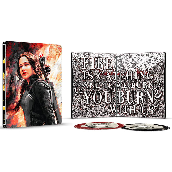 The Hunger Games - Ultimate Steelbook Collection (4K Ultra HD + Blu-ray + Digital) - for just $58.99! 