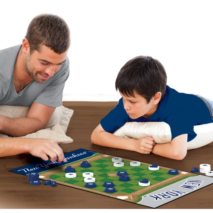 New York Yankees Checkers Board Game - Just $19.99! Shop now at Retro Gaming of Denver
