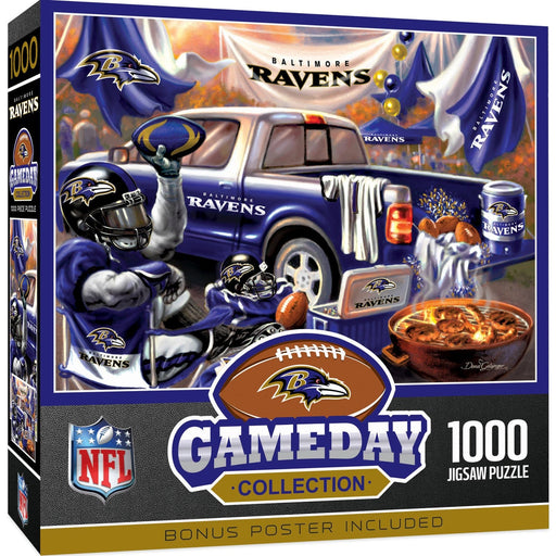 Baltimore Ravens - Gameday 1000 Piece Jigsaw Puzzle - for just $19.99! 