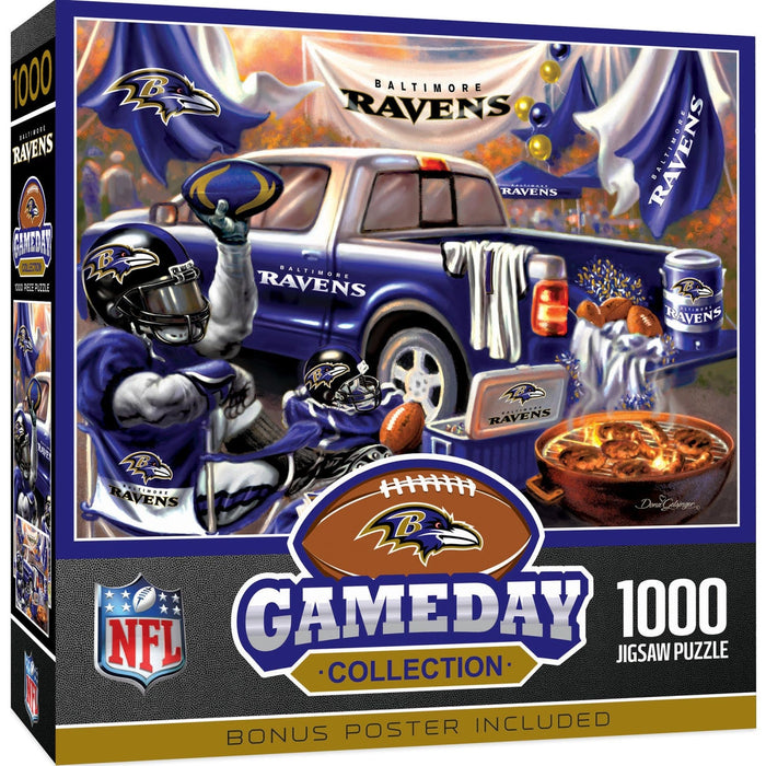 Baltimore Ravens - Gameday 1000 Piece Jigsaw Puzzle - for just $19.99! 
