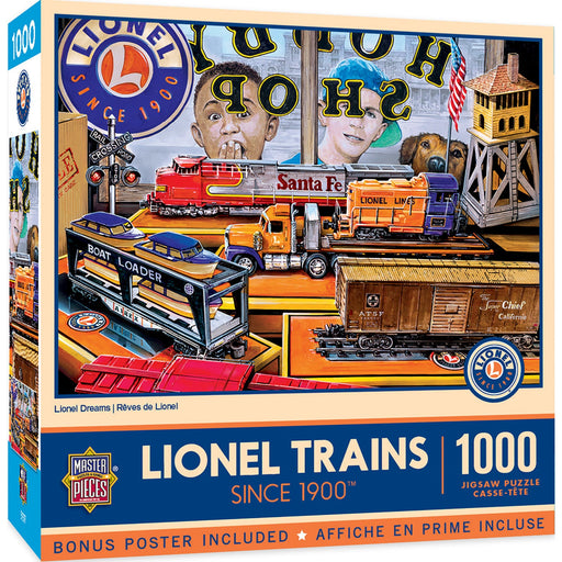 Lionel Trains - Lionel Dreams 1000 Piece Jigsaw Puzzle - Just $16.99! Shop now at Retro Gaming of Denver