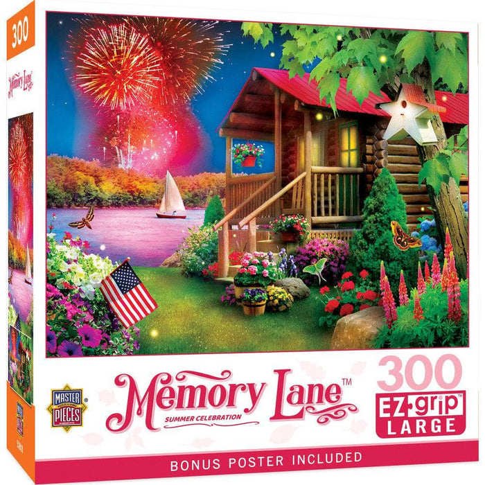 Memory Lane - Summer Celebration 300 Piece EZ Grip Jigsaw Puzzle - for just $14.99! 