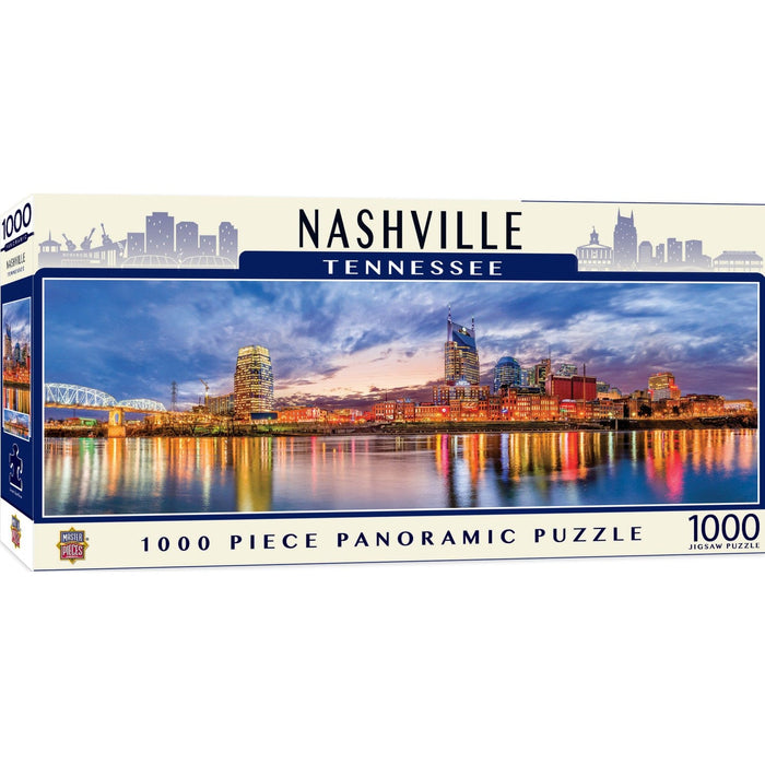 Nashville, Tennessee 1000 Piece Panoramic Jigsaw Puzzle - for just $19.99! 
