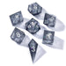 7-Set Captured Magic Rainbow-  Polyhedral Dice Set - Liquid Core - for just $59.99! 