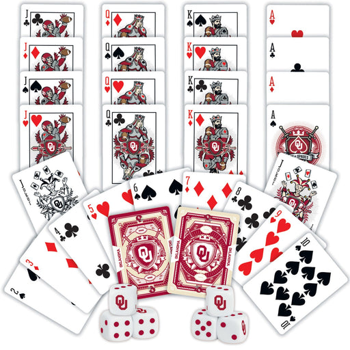 Oklahoma Sooners - 2-Pack Playing Cards & Dice Set - Just $19.99! Shop now at Retro Gaming of Denver