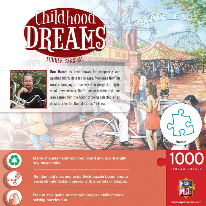 Childhood Dreams - Summer Carnival 1000 Piece Jigsaw Puzzle - for just $16.99! 