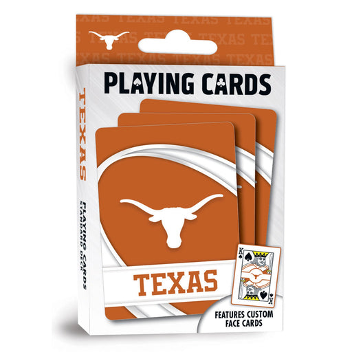 Texas Longhorns Playing Cards - 54 Card Deck - Premium Dice & Cards Sets - Just $6.99! Shop now at Retro Gaming of Denver