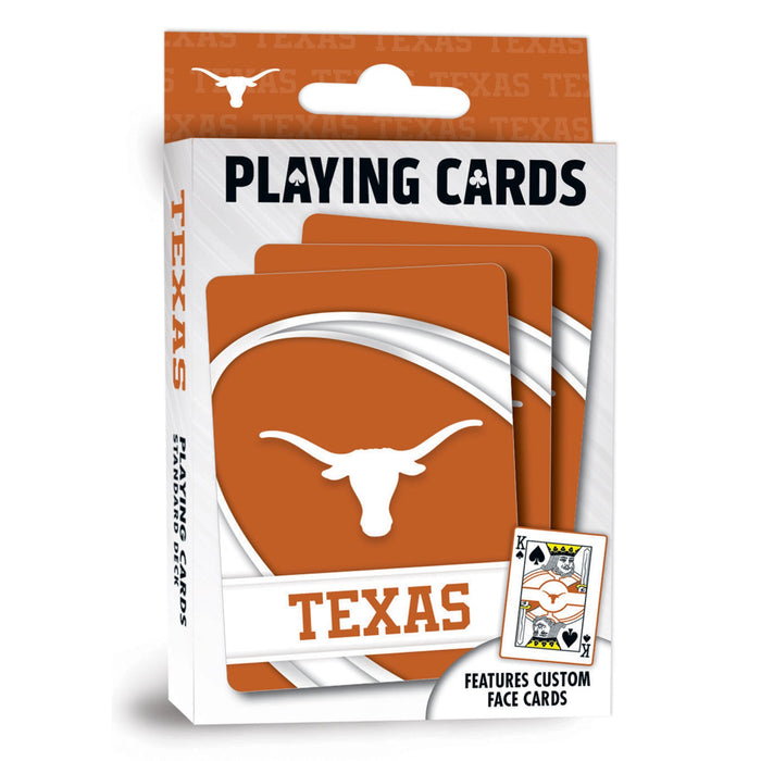 Texas Longhorns Playing Cards - 54 Card Deck - Premium Dice & Cards Sets - Just $6.99! Shop now at Retro Gaming of Denver